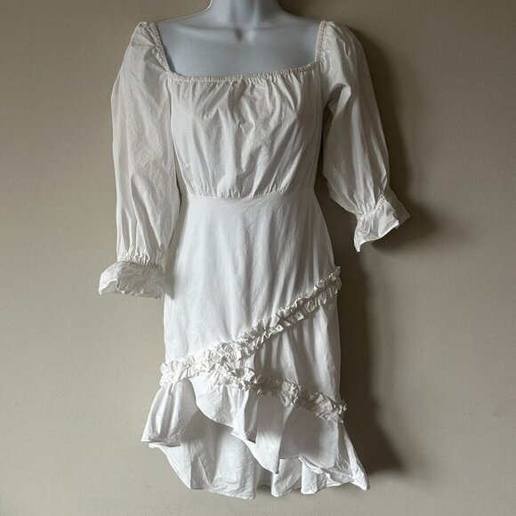 MAJORELLE Avalyn Mini Dress in White - Size XS - Picture 3 of 11
